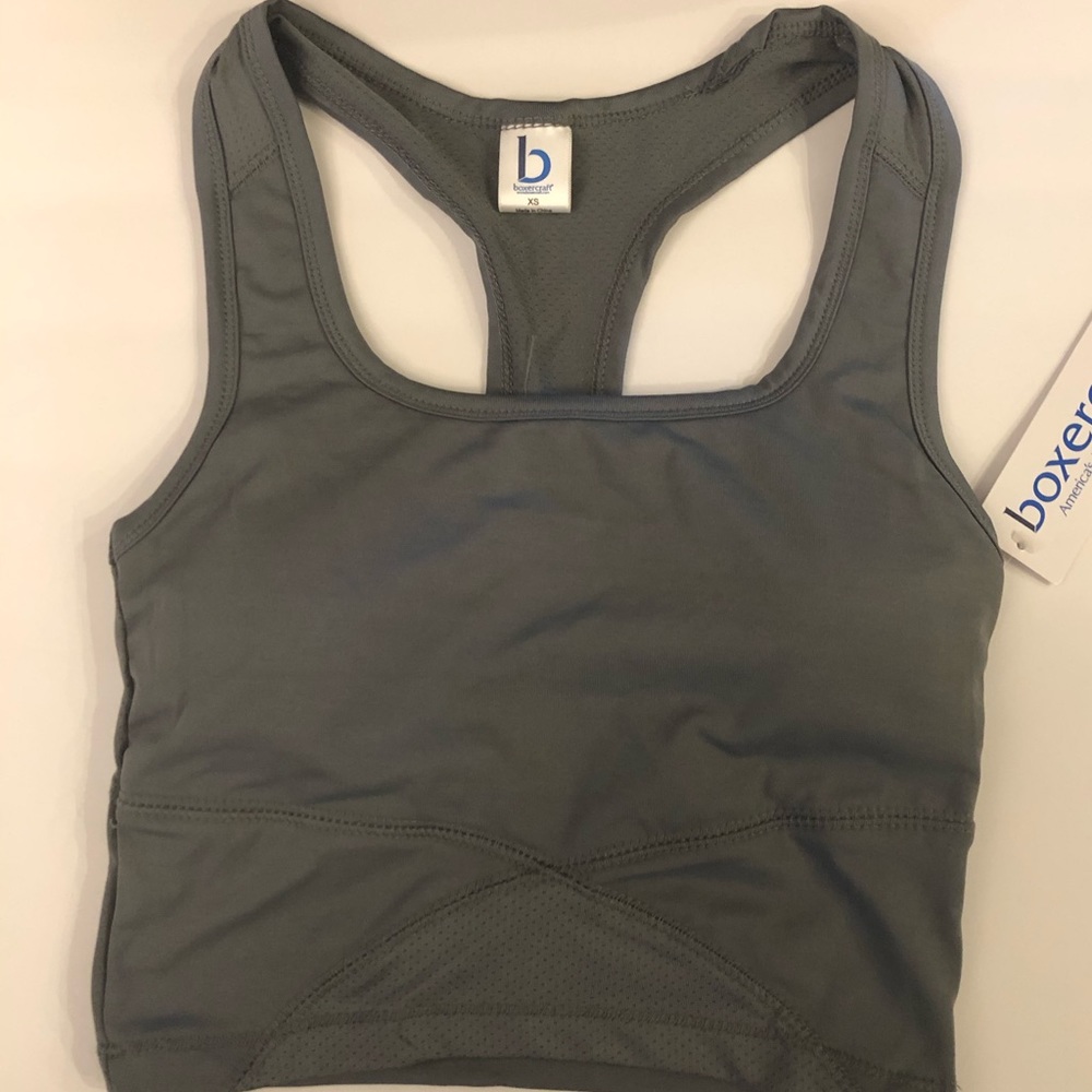 Boxercraft Granite Middie Tank/crop XS